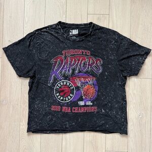 NBA Toronto Raptors Retro 2019 Champions Tee Women’s Size XL
